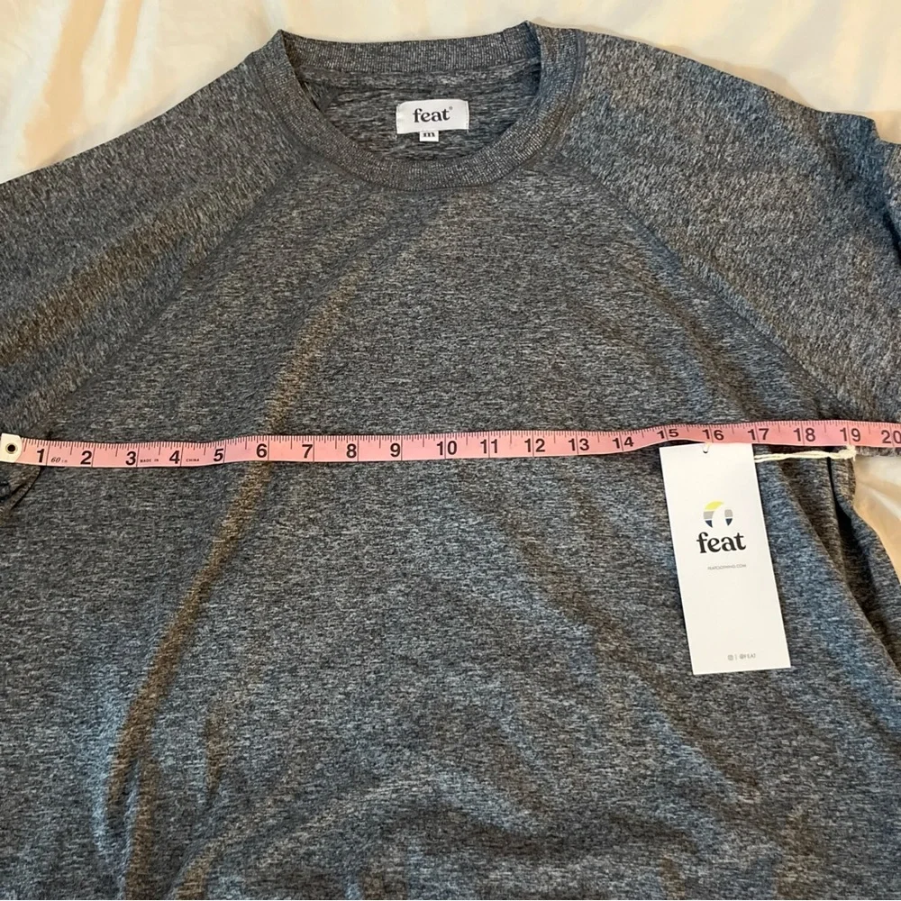 Feat crew neck pullover gray‎
